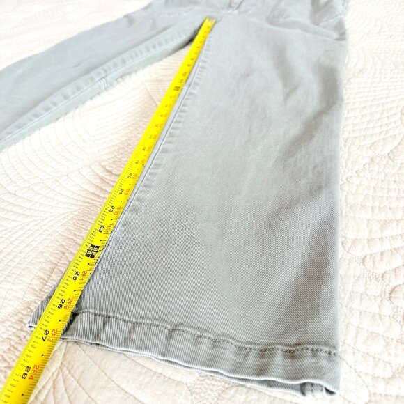 Faherty Overland Twill Utility Jumpsuit Olive Green Straight Leg Size M - Picture 17 of 17